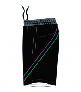 Female Adult Match Gym Short (Training)