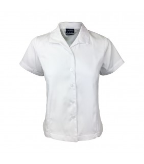 Blouse Short Sleeve White Junior (Midford)