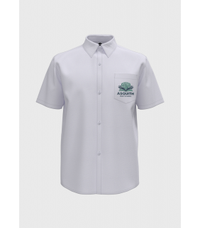 Shirt Formal Short Sleeve Stand Collar