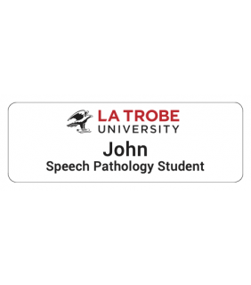 LTU Name Badge - Speech Pathology Student