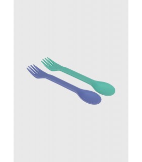 Spencil All-In Lunch Box Spork Set 2pk - Mint/Periwinkle