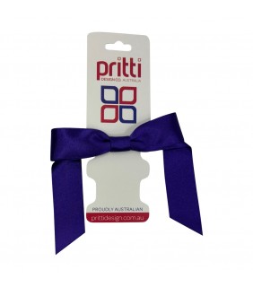 Pritti Large Pony Bow Liberty Purple