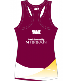 Squash Queensland Sharks Female Playing Singlet