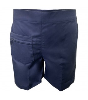 Navy Short (Elastic)
