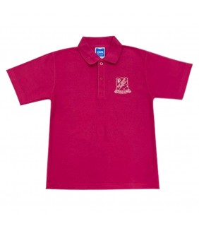 Pink Prep Polo
