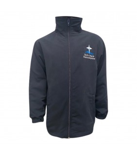 Navy Microfibre Jacket 