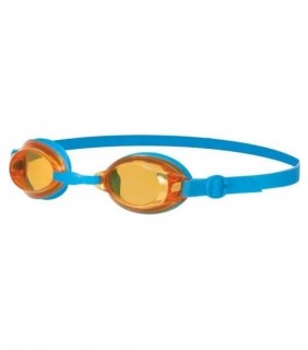 Speedo Goggle Jnr Jet Blue/Orange