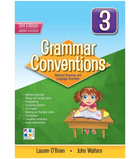 Grammar Conventions Nat Ed (3rd Ed) Bk 3