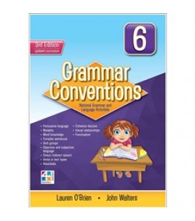 Grammar Conventions Nat Ed (3rd Ed) Bk 6