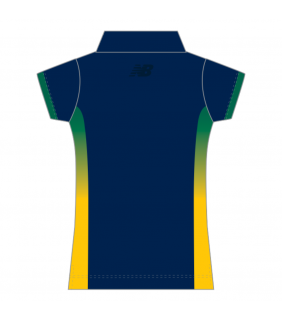 Staff Female Navy Match Polo