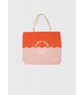 Spencil Tote 100% Cotton ABKA Red