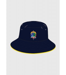 Navy Hat Bucket Yellow Morris