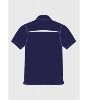 Education Polo Navy/White New Logo