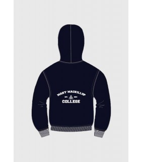 Fleece Hoodie Navy - Ladies
