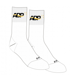 ADP - Adult Match Crew Sock (White)