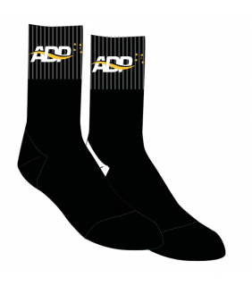ADP - Adult Match Crew Socks (black)
