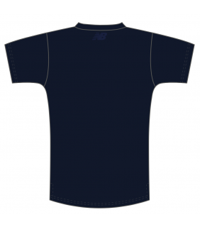 UON New Balance Mens T-Shirt Navy Small Print Logo