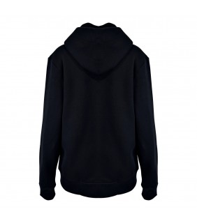 ACU Ladies Black Zip Jacket Hoodie Shield Logo