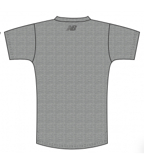 ACU Mens Grey T-Shirt Shield Print