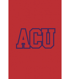 ACU Mens Red T-Shirt Varsity