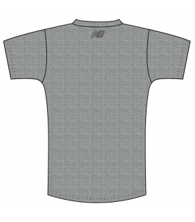 UQ Mens Crest Print T-Shirt Grey