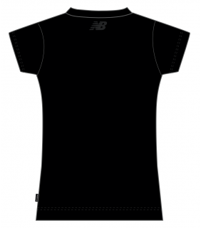 ECU New Balance Ladies Black T-Shirt Mono 1991