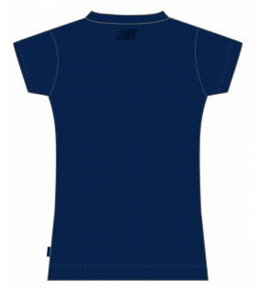 ECU New Balance  Ladies Navy T-Shirt Mono 1991