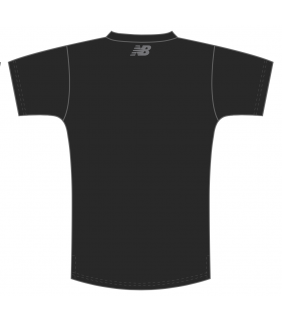 LTU New Balance Mens T-Shirt Large Crest Black