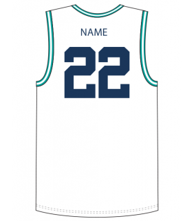 Basketball Singlet White - NB DRY