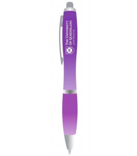 UQ Plastic Ballpoint Pen - Purple