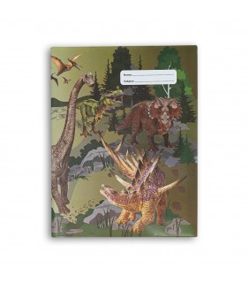 Spencil EXERCISE BOOK COVER - DINOSAUR DISCOVERY I