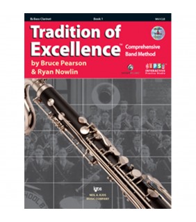 Kjos Tradition Of Excellence Book 1 B♭ Bass Clarinet