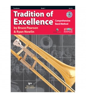 Kjos Tradition Of Excellence Book 1 Trombone