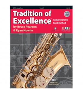 Kjos Tradition Of Excellence Book 1 Eb Alto Saxophone