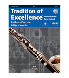 Kjos Tradition Of Excellence Book 2 Eb Alto Clarinet
