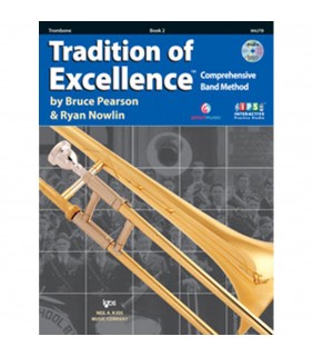 Kjos Tradition Of Excellence Book 2 Trombone