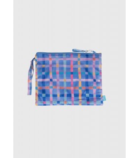 Spencil Little Clean & Dirty Bags - Pastel Plaid