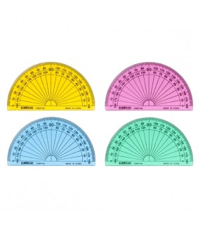 Celco PROTRACTOR 10CM ASSORTED COLOURS