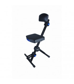 Quik Lok DX749 Rapid Set-up, height adjustable musicians stool