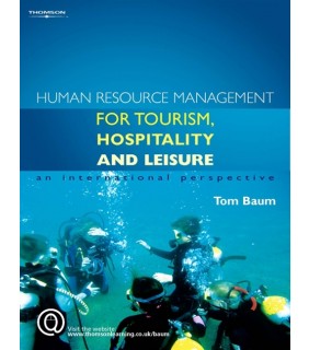 Human Resource Management for the Tourism, Hospitality and L