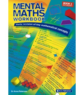 Mental Maths Book 1 Secondary (Paterson- R.I.C Publications)