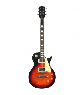 EKO Guitar Electric VL-480 Aged Cherry Sunburst Flamed