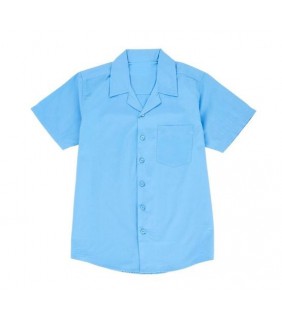 edu Shirt Layback S/S SchBlue