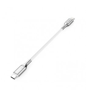 Cygnett Armoured 2.0 USB-C to USB-C  (5A/100W ) Cable 10cm -White