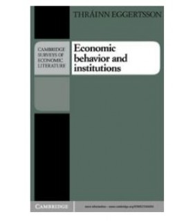 Economic Behavior and Institutions - EBOOK