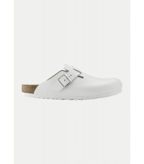 Birkenstock Boston Leather Wht R