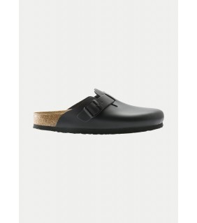 Birkenstock Boston Leather Blk