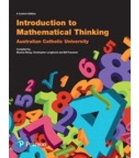 Pearson Education Introduction to Mathematical Thinking (Custom Edition)