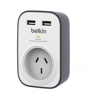 BELKIN SurgePlus™ 1-Outlet USB (2.4A) Surge Protector