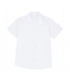 edu Shirt Layback S/S White